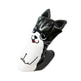 thumbnail image 2 of Golf Putter Head Cover Headcover for Most Putter Club Embroidered PU Black, 2 of 6