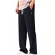 thumbnail image 2 of Pantalones largos para hombre, estilo casual, con cintura elástica y bolsillos, a la moda para exteriores, 2 of 8