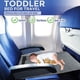 thumbnail image 4 of Reposapiés De Viaje Para Bebé, Hamaca Para Bebé, Cama Para Niño Pequeño Con Bolsillo De Almacenamiento, Reposapiés De Avión Para Niños, Cómodo Viaje, 4 of 7