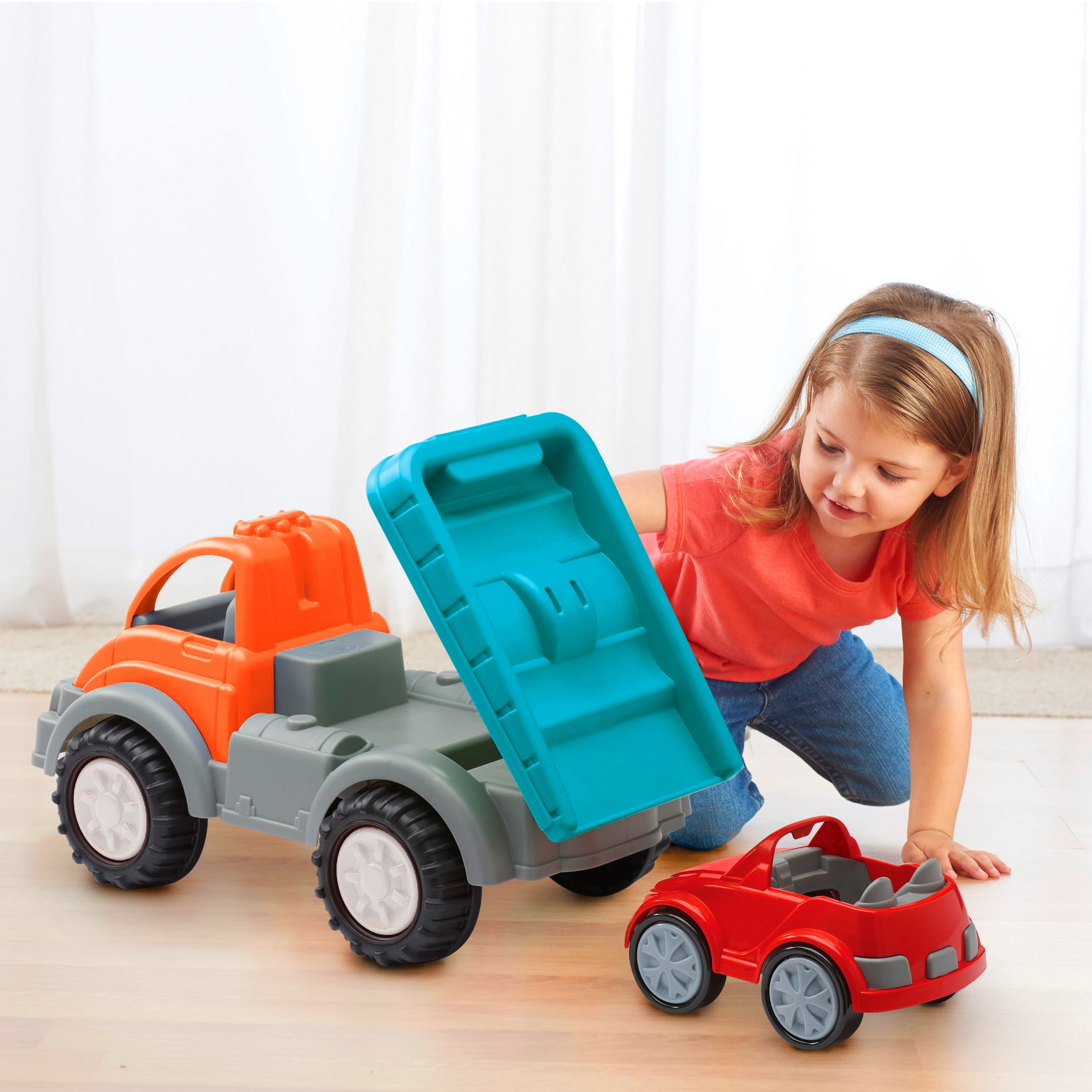 American plastic toys truck on sale