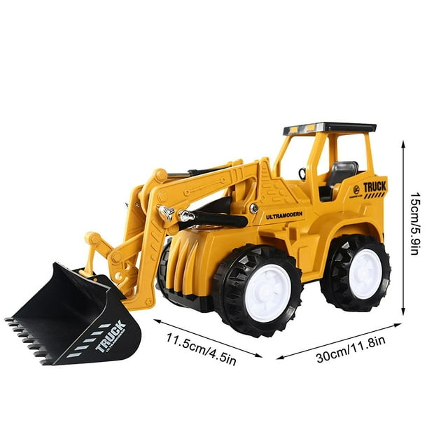Excavadora de juguete HUOGUO Electric Universal Engineering con luz y música