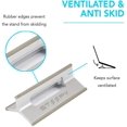 thumbnail image 4 of - Laptop Stand Riser Wedge Support Ventilated Office Desk Accessory Cooling Portable Plastic Lightweight Compatible with Tablets and Smartphones (Blue Ocean, 3), 4 of 6