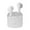 White, variant on Headphones Wrieless Headset Hwkond Wireless Bluetooth Earphones In Ear New-border Sports Headphones on Clearance