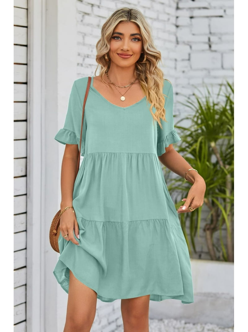 knit strapless dress Strapless Knit Polka Dot Dress main image 0