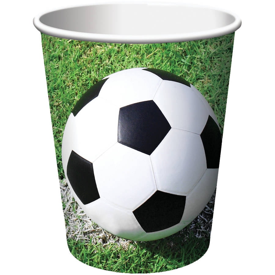 Sports Fanatic Soccer Cups, 8pk