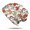 Baseballs Only Multicolor Pattern, variant on Baseballs Only Multicolor Pattern Slouchy Beanie Hat, Casual Daily Hat with Stretchy Fabric & Soft Texture, Heat Retaining Gifts for Birthday Christmas Thanksgiving