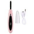 thumbnail image 3 of Rizador de Pestañas Eléctrico con Calefacción, Kit de Rizador de Maquillaje con Carga USB, Rizador de Pestañas Natural de Larga Duración, Color Rosa, 3 of 5