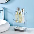 thumbnail image 3 of 2pcs Plastic Makeup Organizer Multi-Use Organizer Bins for Makeup Storage Supplies, 3 of 10