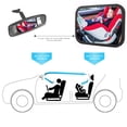 thumbnail image 4 of Espejo de coche para bebé Espejo de asiento trasero más estable con mate premium, 4 of 7