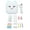 Blue, variant on Riousery Bluetooth Mini Pocket Printer Portable Thermal Inkless Printer with Printing Paper Rolls for Notes Journal Memo Photo Study Blue 3.3x3.7x1.7 inches / 85x93x42 mm