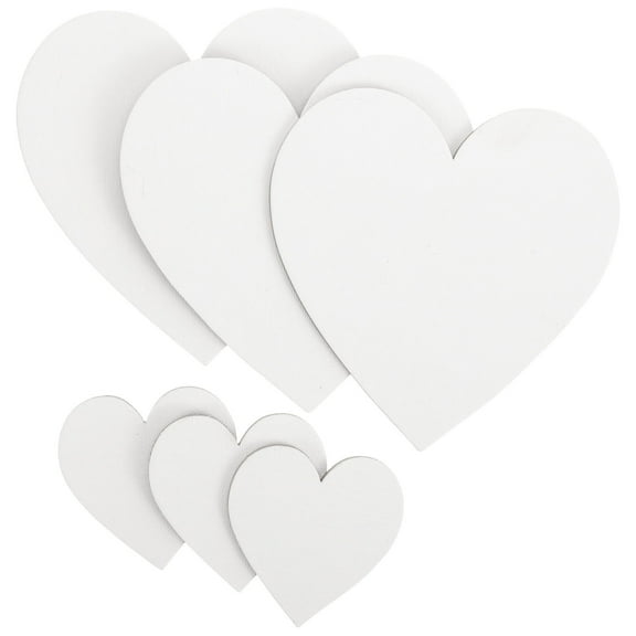 WORGEOUS 6pcs Canvas Boards for Painting Canvas Panel Blank Oil Painting Board Painting Panel