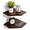 Dark Walnut-8.5inch(2PCS), variant on Corner Wall Shelves Set 2 Solid Oak Wood With Wire Hole Mount Walnut