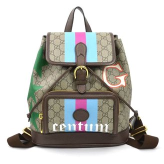 Pre-Owned GUCCI Off The Grid GG Nylon Backpack Bag Black  display picture 2