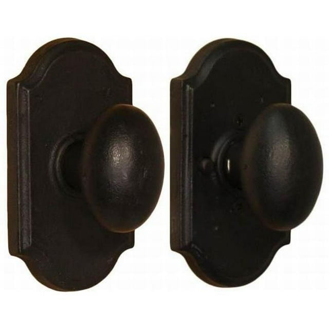 Weslock 07110M2M2SL20 Durham Premiere Cadenas de Confidentialité avec Loquet Réglable & Gâche à Lèvres Complète, Noir