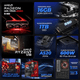 thumbnail image 3 of PC Gamer Completa Xtreme PC Gaming AMD Radeon RX 9060 Ryzen 7 5700 16GB SSD 1TB Monitor Curvo 27 180Hz WIFI Scarlet Dragon gaming 1080p, estudios y multitarea, 3 of 6