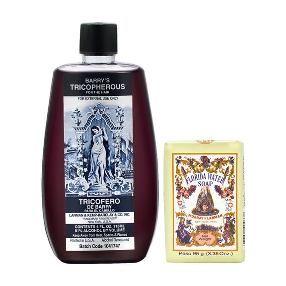 Lenman & Kemp Barry's Tricopherous (Black) 8oz   Florida Soap 3.35oz