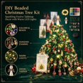 thumbnail image 5 of Clearance DIY Beaded Christmas Tree Kit, Crystal Holiday Craft Set for Adults, Twinkle Kit Christmas Tree, Fall Decor Gift (Fall), 5 of 8