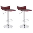 thumbnail image 1 of Bronte Living Tabouret de Bar à Hauteur Réglable Pivotant - Series Megan - Lot de 2, 1 of 10