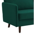 thumbnail image 4 of UIXE 57" Sofa Comfy 2-Seat Sofa with Wood Legs for Living Room Modern Love Seat Small Couch for Bedroom Home Office, Green, 4 of 7