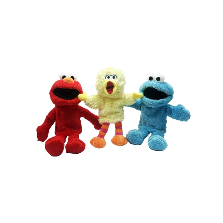 Sesame Street Elmo, Cookie Monster, and Big Bird-Perfect Quality