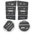 thumbnail image 4 of For FORD FOCUS 2008-2010 STEERING WHEEL BUTTON REPAIR DECALS STICKERS TRIM, 4 of 6