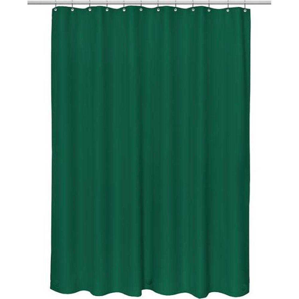 Shower Curtain Liner Hunter Green Vinyl 70"x72"