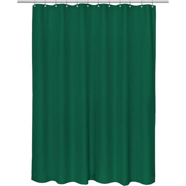 Shower Curtain Liner Hunter Green Vinyl 70"x72" Walmart