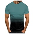 thumbnail image 1 of Playeras De Compresión Para Hombre, Conjunto De Dos Piezas De Camiseta Y Pantalones Cortos De Manga Corta Con Estampado Completo Para Hombre, Camisa Estampada Y Pantalón Corto., 1 of 4