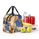 thumbnail image 5 of Fotbe Cows Cattles Bolsa Térmica con Estampado y Forro de Aluminio Grueso Bolsa de Almuerzo con Bolsillo Frontal para Hombres y Mujeres, Ideal para Trabajo, Escuela, 5 of 8