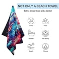 thumbnail image 2 of Independence Day Of The United States Flag Beach Towel Microfiber Beach Towels Sand Free Quick Dry Lightweight Travel Towels, 2 of 7