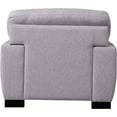 thumbnail image 4 of Sofa Lounger, Modern Mid-Century Indoor Oversized Chaise Lounger Comfort Sleeper Sofa with Pillow and Soild Wood Legs, Velvet Upholstered Sofa Recliner for Living Room Bedroom, 4 of 5
