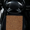 thumbnail image 2 of TAILTOSS Comfortable Driving Seat Cushion 1Set 17.1X17.1X0.5In Wooden Beads For Summer, 2 of 8