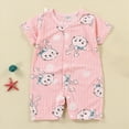 thumbnail image 2 of UAYOTSE Baby Cotton Jacquard Double Button Climbing Suit Is Simple and Fashionable,Sizes 6-12 Months, 2 of 4