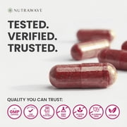 Nutra Wave Organic Beetroot Capsules 1400Mg – Nitric Oxide Booster – Flavorless – 120 Count