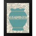 thumbnail image 2 of Vess, June Erica 19x24 Black Modern Framed Museum Art Print Titled - Pottery Patterns IV, 2 of 5