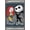 Barnwood Framed Version, variant on Disney Tim Burton's The Nightmare Before Christmas - Ink Scary Love Wall Poster, 22.375" x 34"