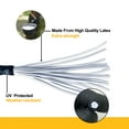 thumbnail image 4 of 6 inch 100 Piece Heavy Duty 5mm Ball Bungee Canopy Cord By Wellmax, Black Color, 4 of 5