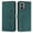 Green, variant on For Motorola Thinkphone 25 Phone Case Leather Wallet Case with Card Holder Phone Cover For Motorola Thinkphone 25