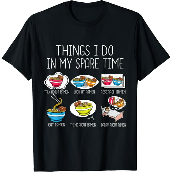 Ramen Lover Asian Funny Japanese Noodles Ramen T-Shirt