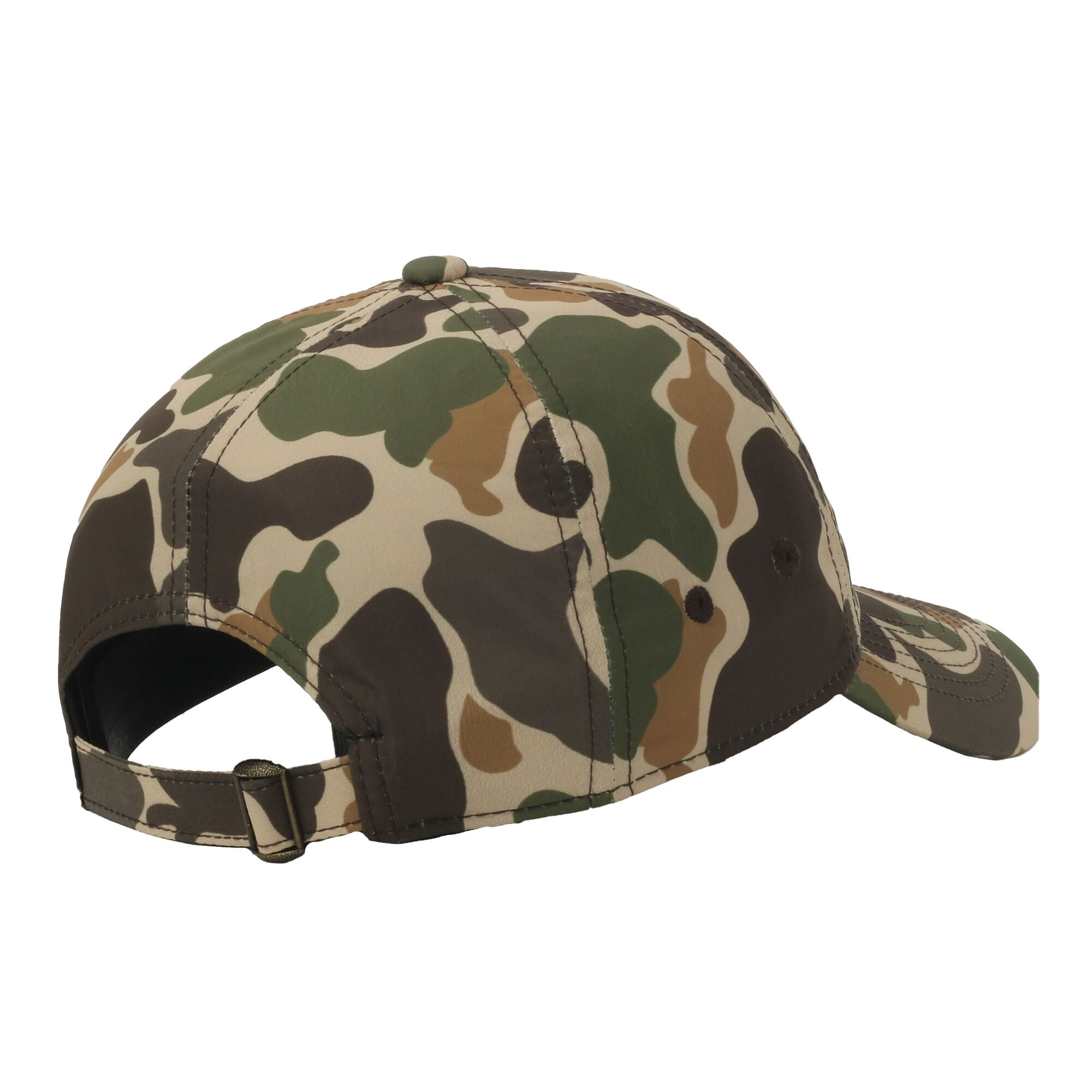 Outdoor Cap Woodland Camo Dad Hat – Unstructured Low Profile, Tuck Closure, One Size