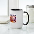 thumbnail image 4 of CafePress - Country Patchwork Quilt Large Mug - 15 oz Ceramic Large White Novelty Mug, 4 of 4