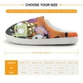 thumbnail image 2 of Dib Invader Zim Gaz Gir Kid's Cotton Slippers Winter Warm Soft Plush Slippers with Rubber Sole Non-Slip Indoor Outdoor Slip on Shoes Fluffy House Slippers For Boys Girls Teen, 2 of 8