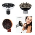 thumbnail image 2 of Sinyiin Hair Diffuser for Curly Hair Suitable for 1.5-1.9 Inch Blow Dryer Diffuser Attachment for Natural Waves Frizzy Hair, 2 of 19