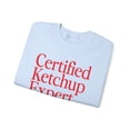 thumbnail image 3 of Ketchup Expert Sweatshirt Gifts Crew Neck Shirt Long Sleeve Unisex, 3 of 7