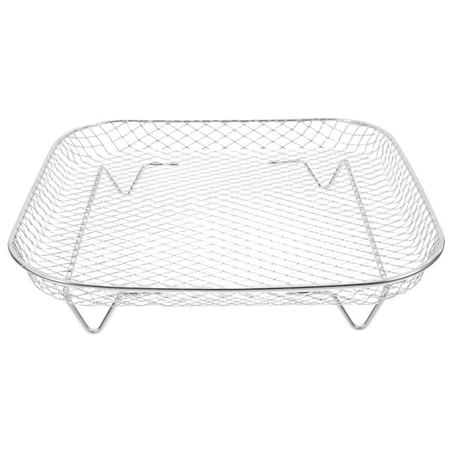 Shisuyan Stainless Steel Air Fryer Rack For Oven Air Fryer Oil Rack Stainless Steel Grill Rack Baking Accessory Air Fryer Roasting Rack
