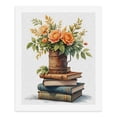 thumbnail image 5 of Paint By Numbers Kit for Adults Beginner - DIY Rustic Bouquet On Vintage Books Canvas Painting Kits for Adults, Frameless Paint By Number for Adults for Home Wall Decor 16x20 Inch, 5 of 7