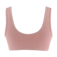 thumbnail image 3 of Women's Lace Front Fastening Bra Ladies Wirefree Padded Comfort Stretch Bra  Pink46BC, 3 of 6