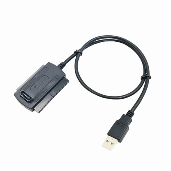 High Speed USB to SATA IDE Converter Cable Supports 2.5Inch/3.5Inch/5.25inch HDD and Optical Drives HDD Transfer Cable