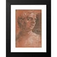 thumbnail image 2 of Wolfgang Huber 11x14 Black Modern Framed Museum Art Print Titled - Bust of a Man (1522), 2 of 5
