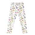 thumbnail image 2 of Esaierr 3-10 Years Old Girls Cartoon Printing Leggings,Kids Toddler Stretch Trousers,Sports Milk Silk Trousers, 2 of 5